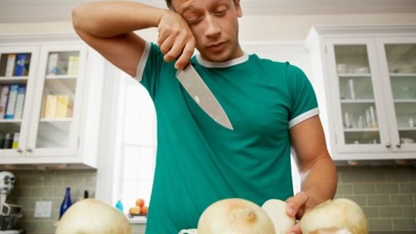 تقطيع البصل 