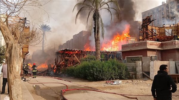 حريق لوكيشن تصوير