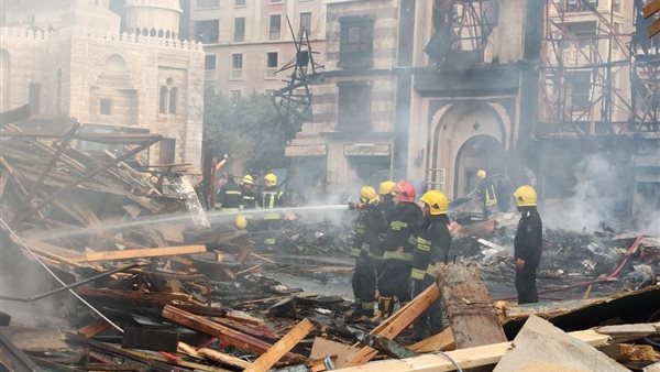  الحريق بموقع التصوير