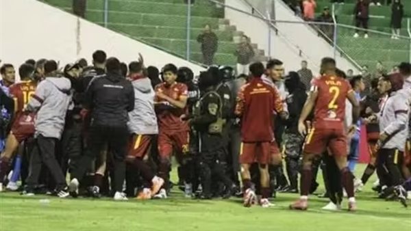 لقطة من الاشتباكات