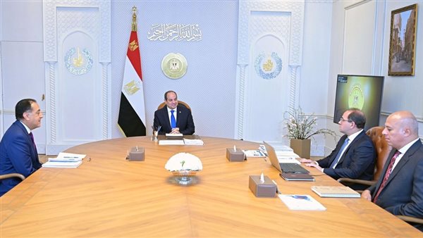 الرئيس السيسي يجتمع