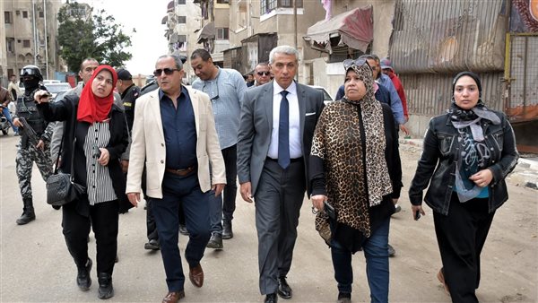 محافظ بورسعيد يتفقد