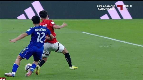 صورة من المباراة