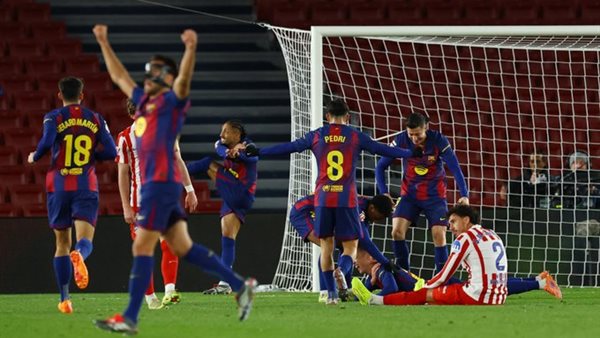 لقطة من المباراة