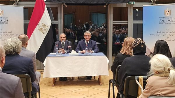 وزير الخارجية يلتقي