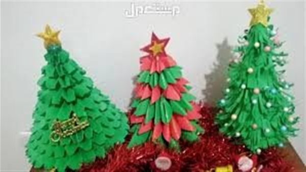 طريقة عمل شجرة الكريسماس