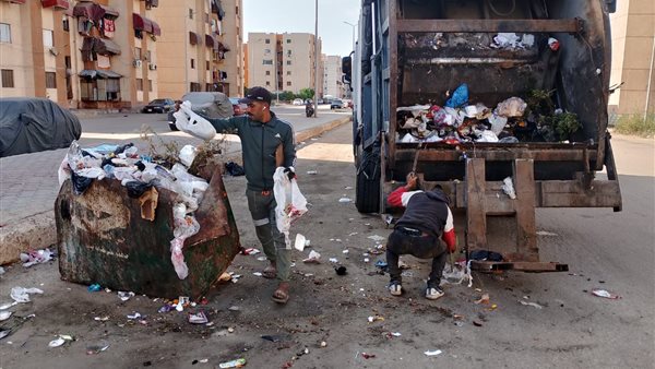 رفع المخلفات بجميع