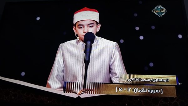 المتسابق محمد القلاجى