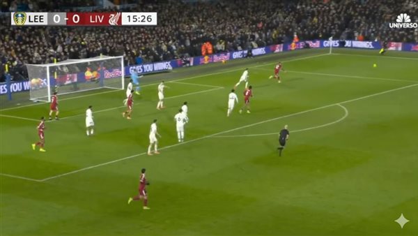 لقطة من المباراة