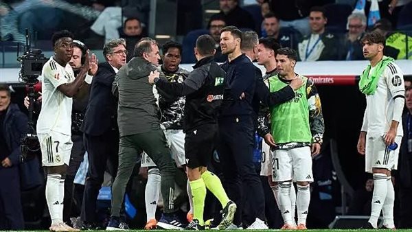 لقطة من أحداث المباراة