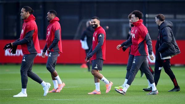 صلاح من تدريبات ليفربول