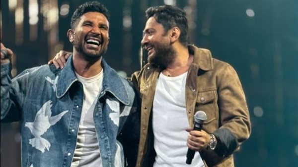 تامر حسني وأحمد سعد