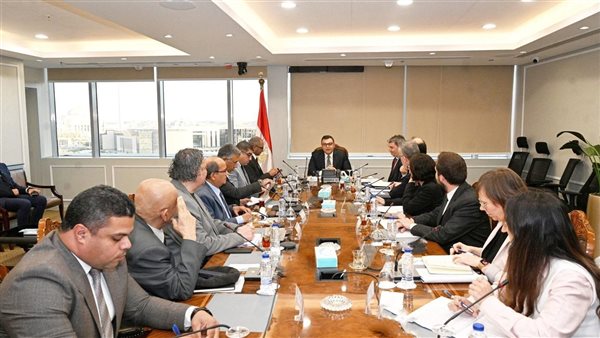 وزير الإسكان يستقبل