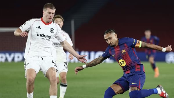 لقطة من المباراة