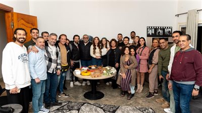 بروفات مسلسل أنا وهو وهم     