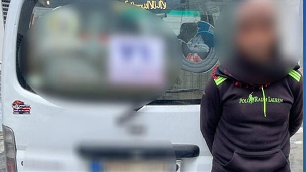 ضبط سائق ميكروباص