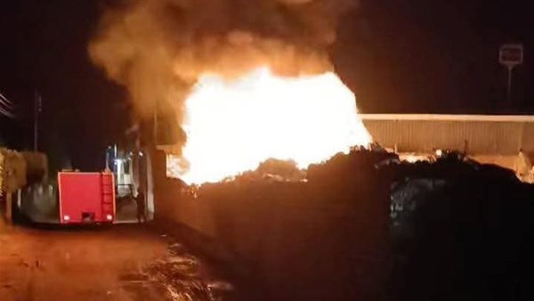 مجهول يشعل النيران