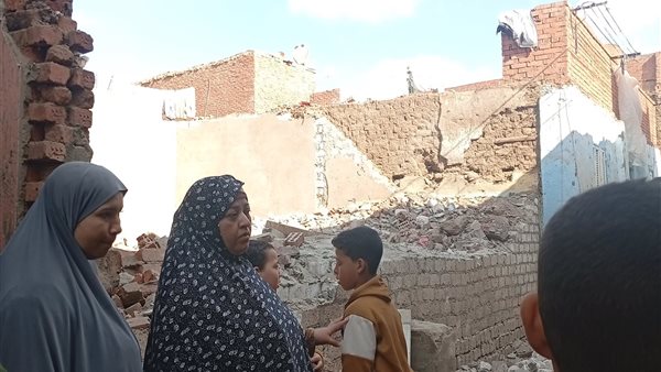 إنهيار المنازل 