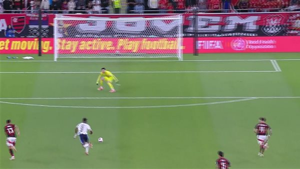 صورة من المباراة