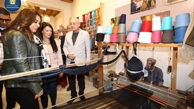 وزيرة التنمية تفقد تطوير كورنيش ومناطق إسنا