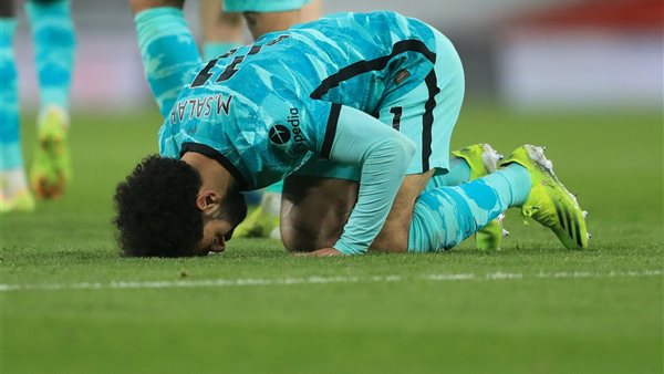 محمد صلاح في مباراة