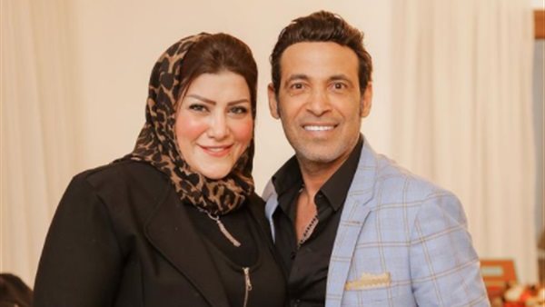 سعد الصغير وزوجته