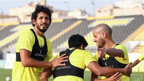 أحمد حجازى فى تدريبات