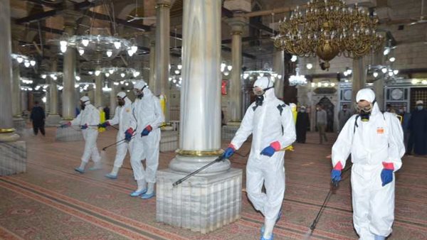 تعقيم مسجد الإمام