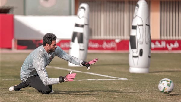 الشناوى فى مران الأهلى