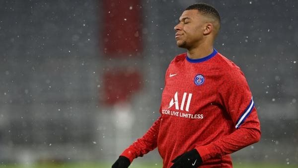 مبابي من المباراة