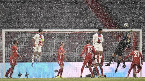 جانب من المباراة