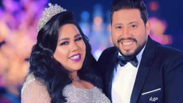 شيماء سيف برفقة زوجها