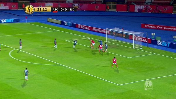 جانب من المباراة