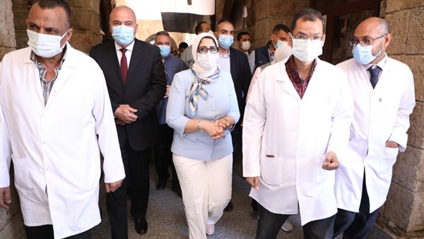 هالة زايد وزيرة الصحة