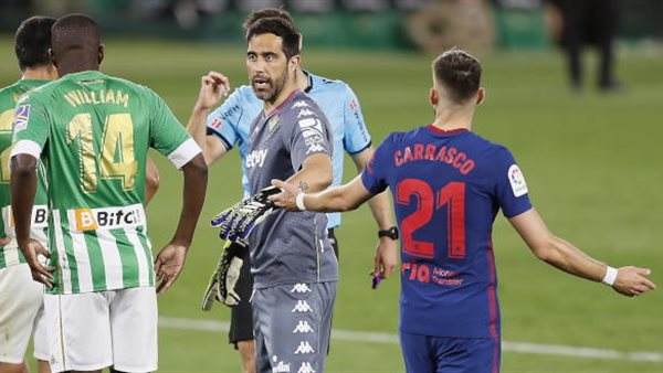 جانب من المباراة