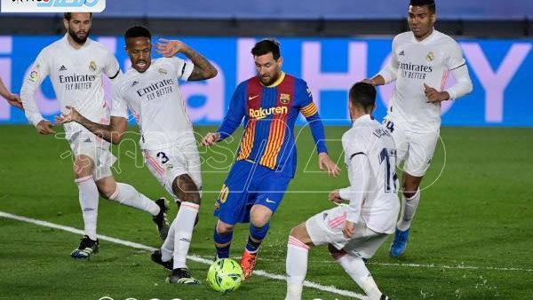 جانب من المباراة