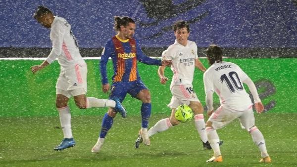 جانب من المباراة