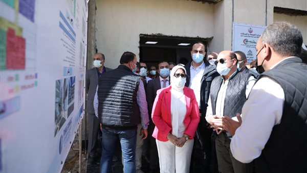 هالة زايد وزيرة الصحة