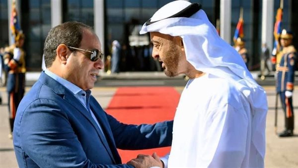 الرئيس السيسي برفقة