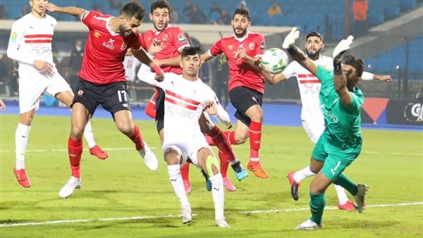 جانب من مباراة القمة