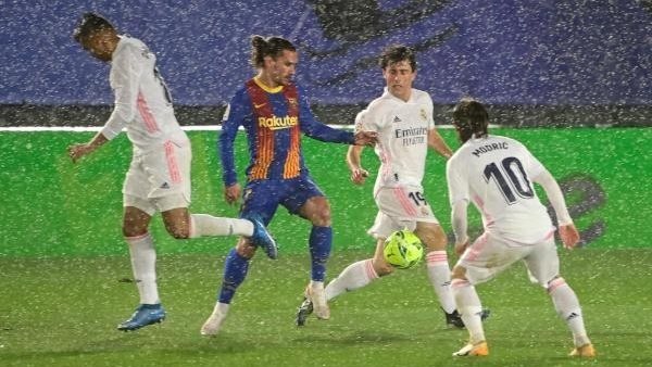 جانب من المباراة