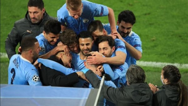 جانب من المباراة