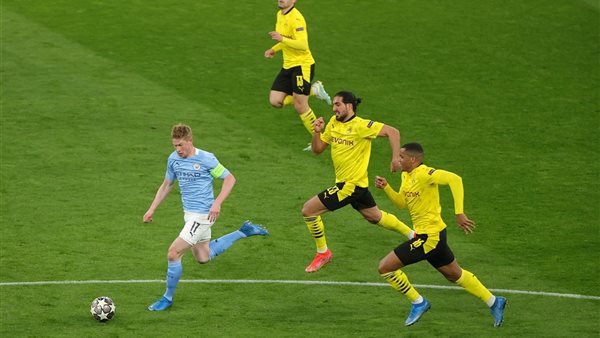 جانب من المباراة