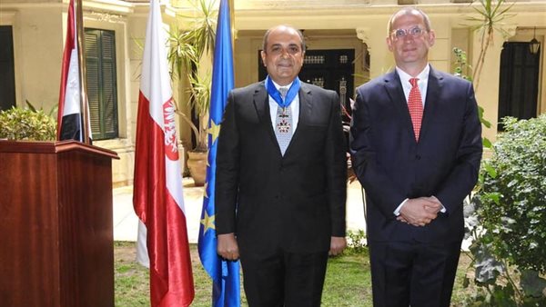 رئيس بولندا و السفير