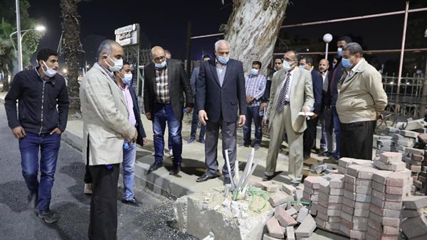 محافظ الجيزة خلال