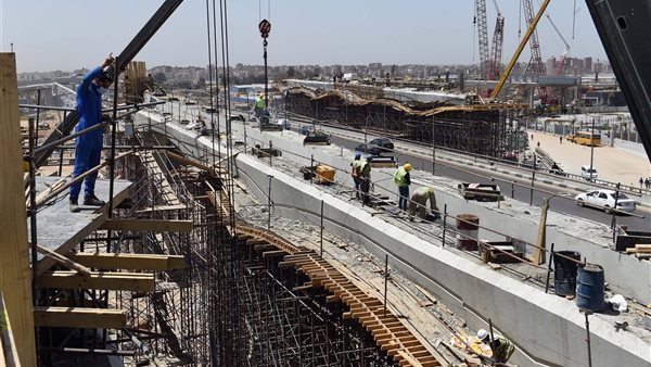 أعمال توسعه الطريق