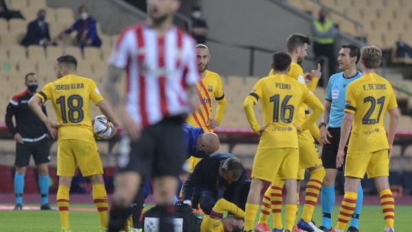 جانب من المباراة