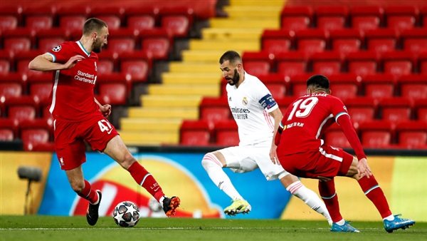 جانب من مباراة ريال