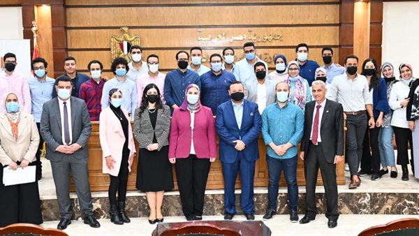 وزيرة التضامن خلال