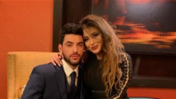 فرح يوسف وزوجها 